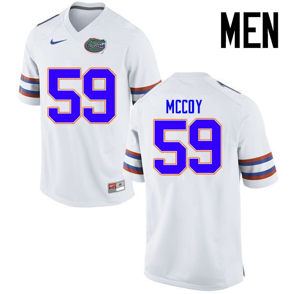Florida Gators Men #59 T.J. McCoy College Football Jerseys White